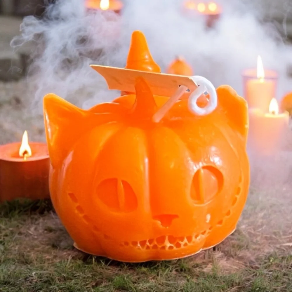 Cat Jack o lantern orange - Picture 2 of 8